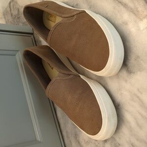 Gently worn Keds Suede Slip On Sneaker